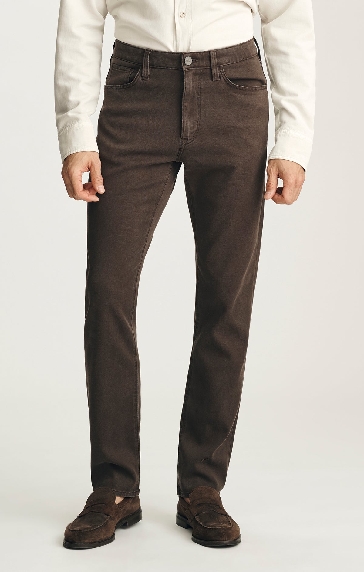 Courage Straight Leg Pants in Chocolate Cloud Luxe