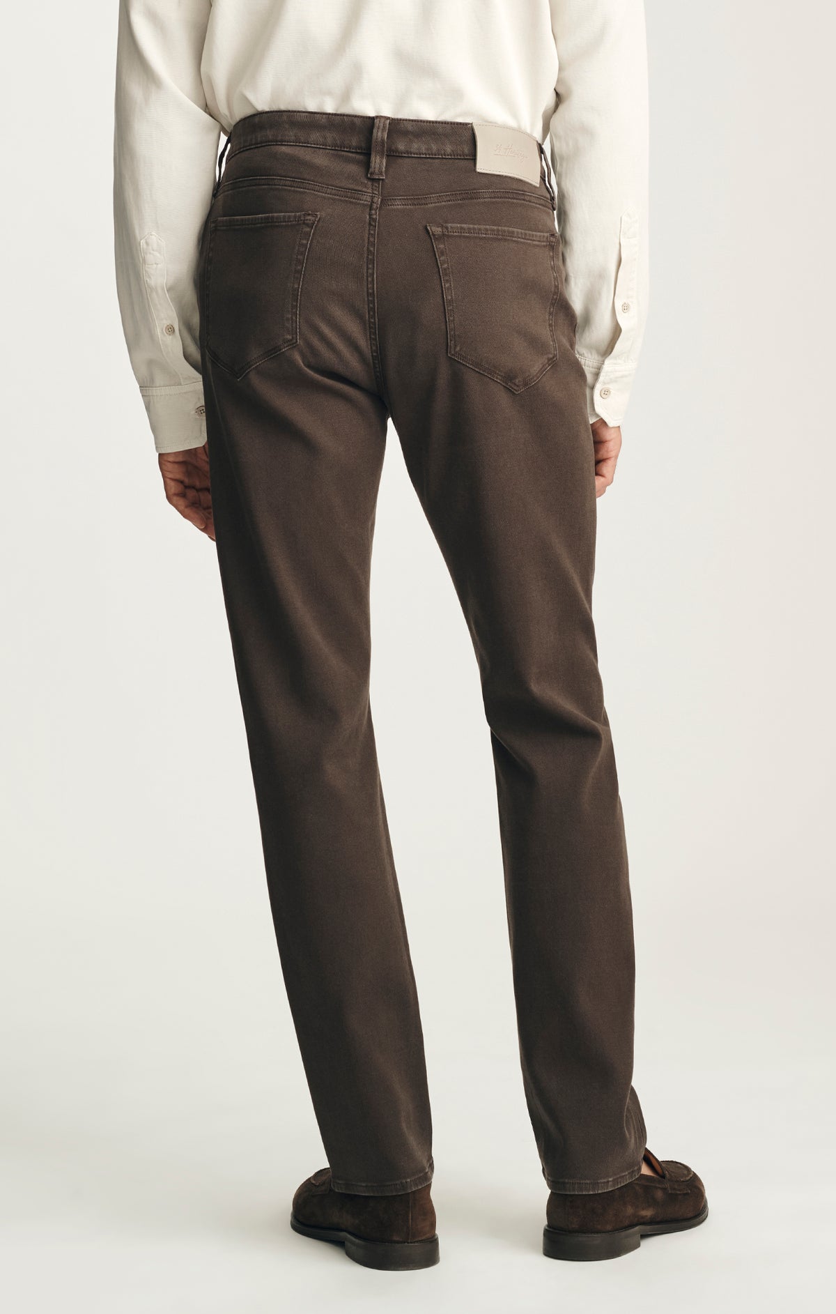 Courage Straight Leg Pants in Chocolate Cloud Luxe