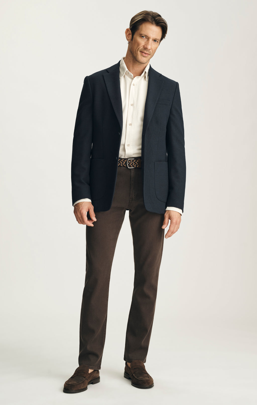 Courage Straight Leg Pants in Chocolate Cloud Luxe