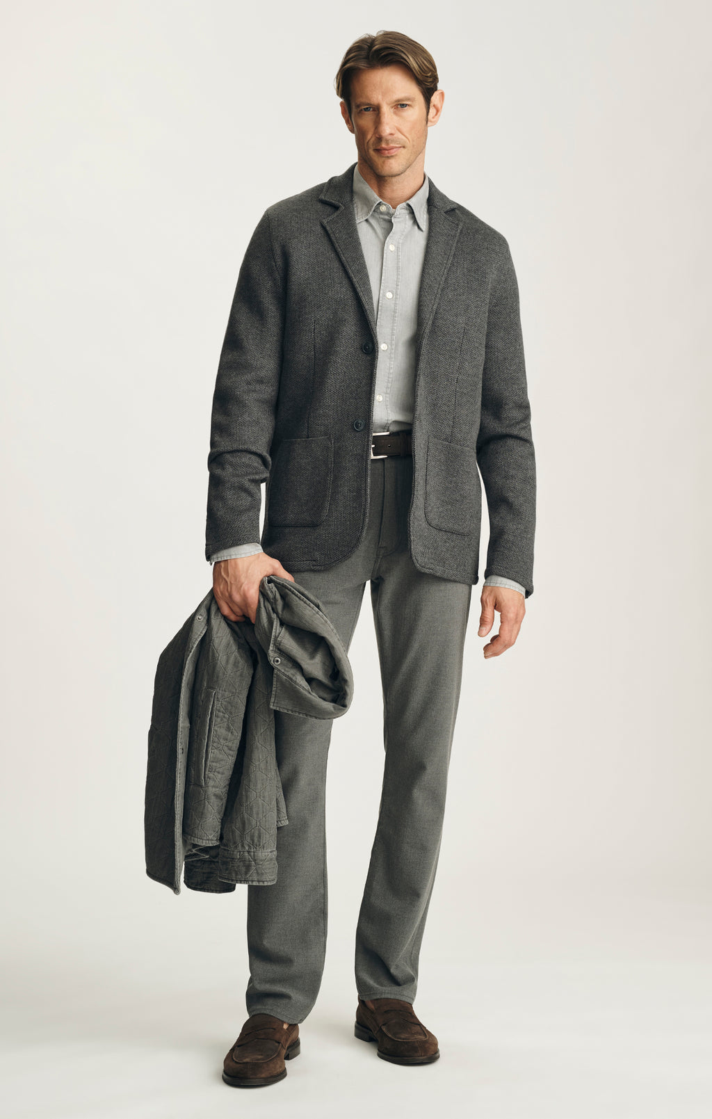 Courage Straight Leg Pants in Charcoal Supreme