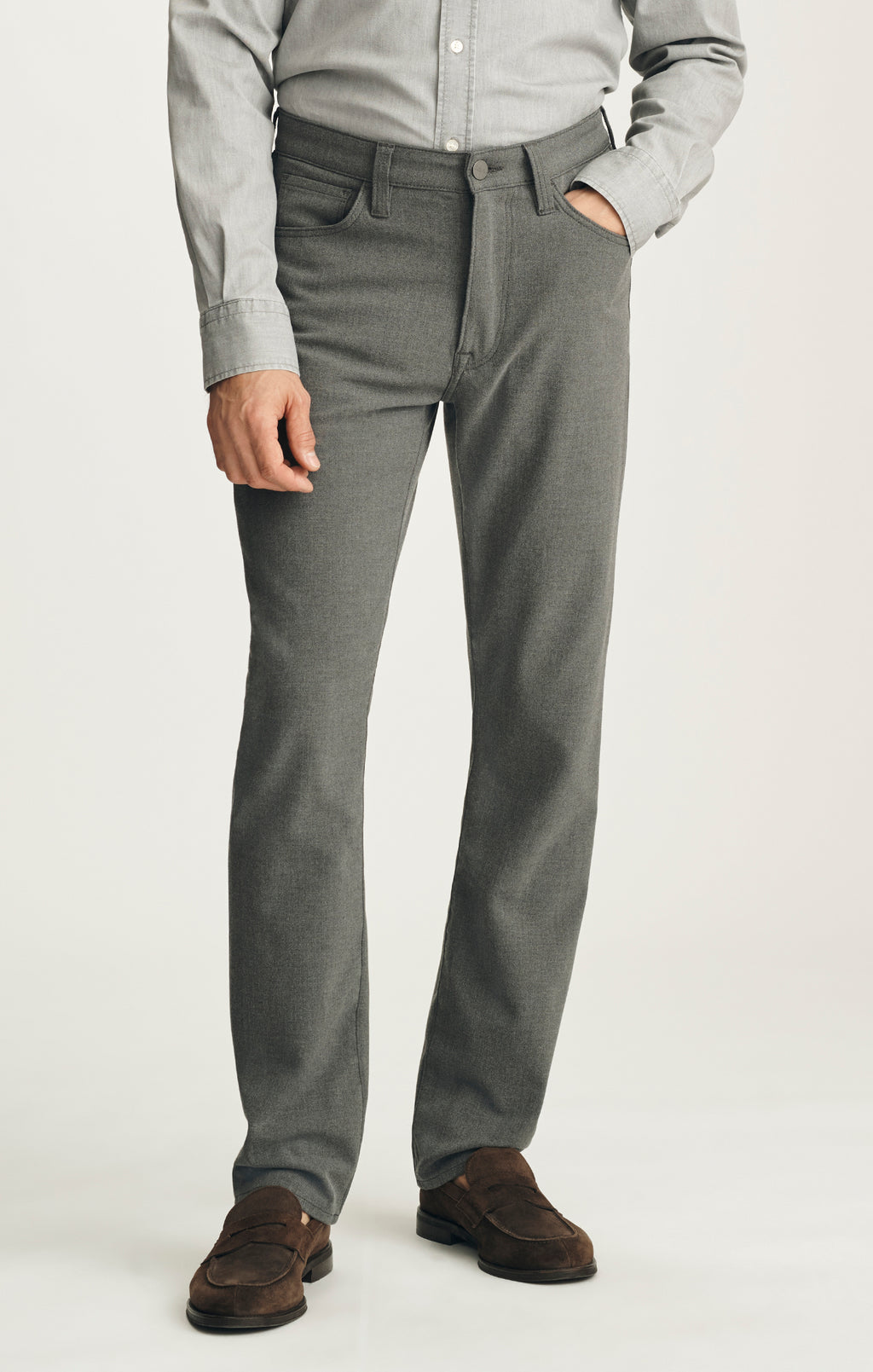 Courage Straight Leg Pants in Charcoal Supreme