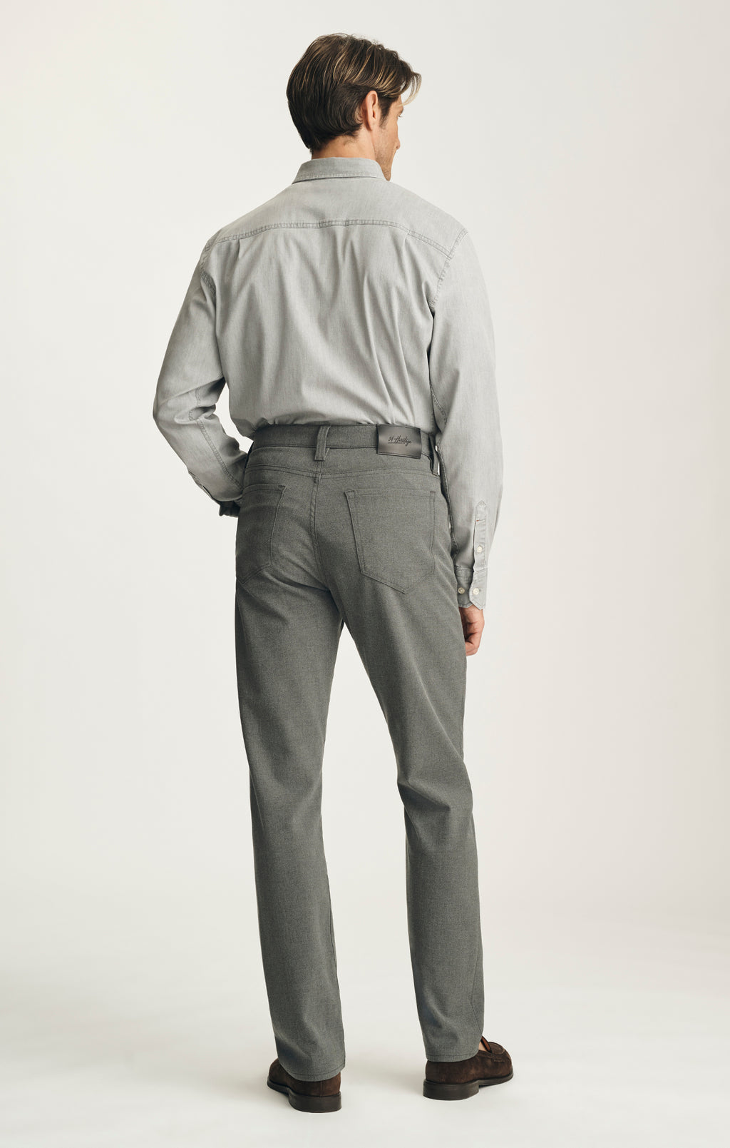 Courage Straight Leg Pants in Charcoal Supreme