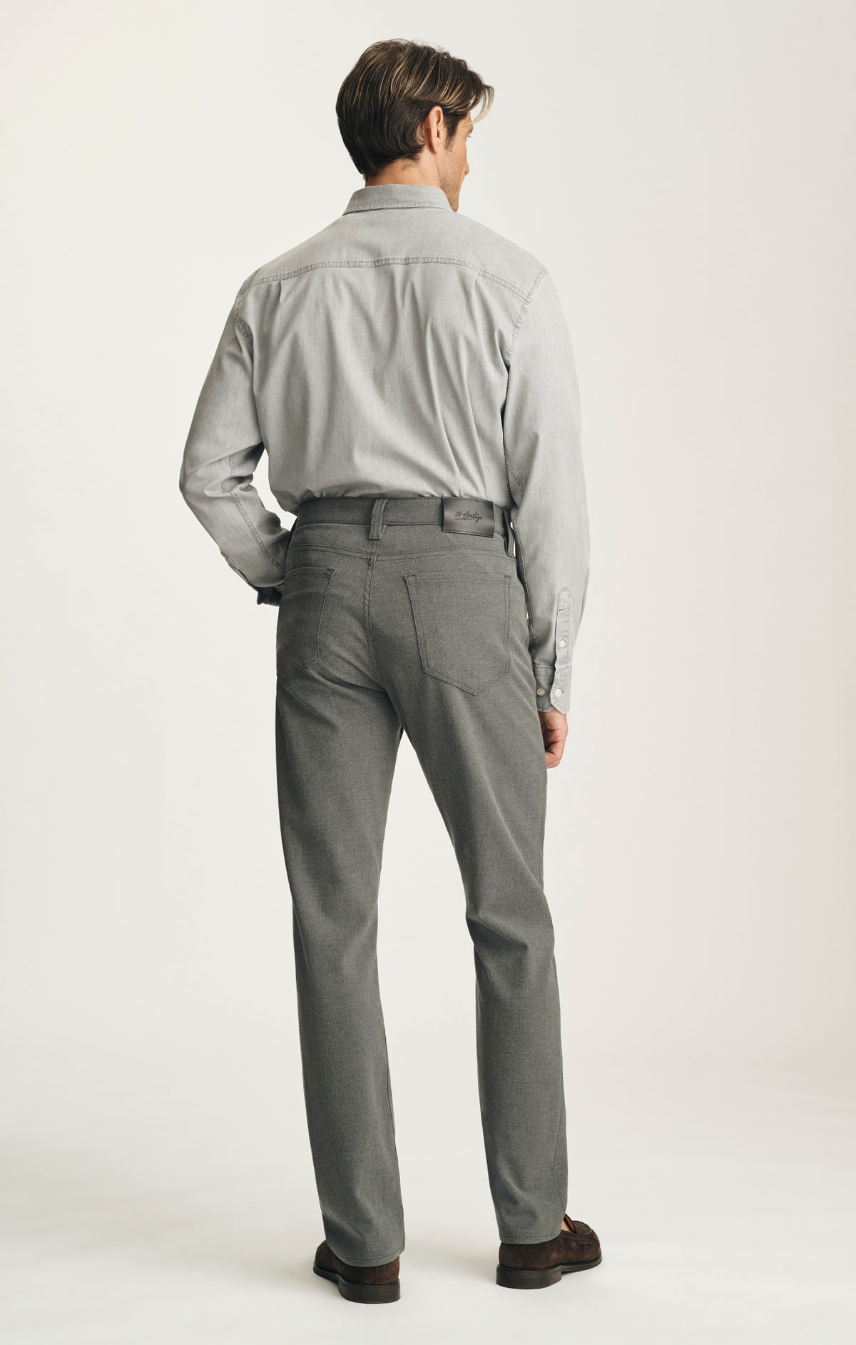 Courage Straight Leg Pants in Charcoal Supreme