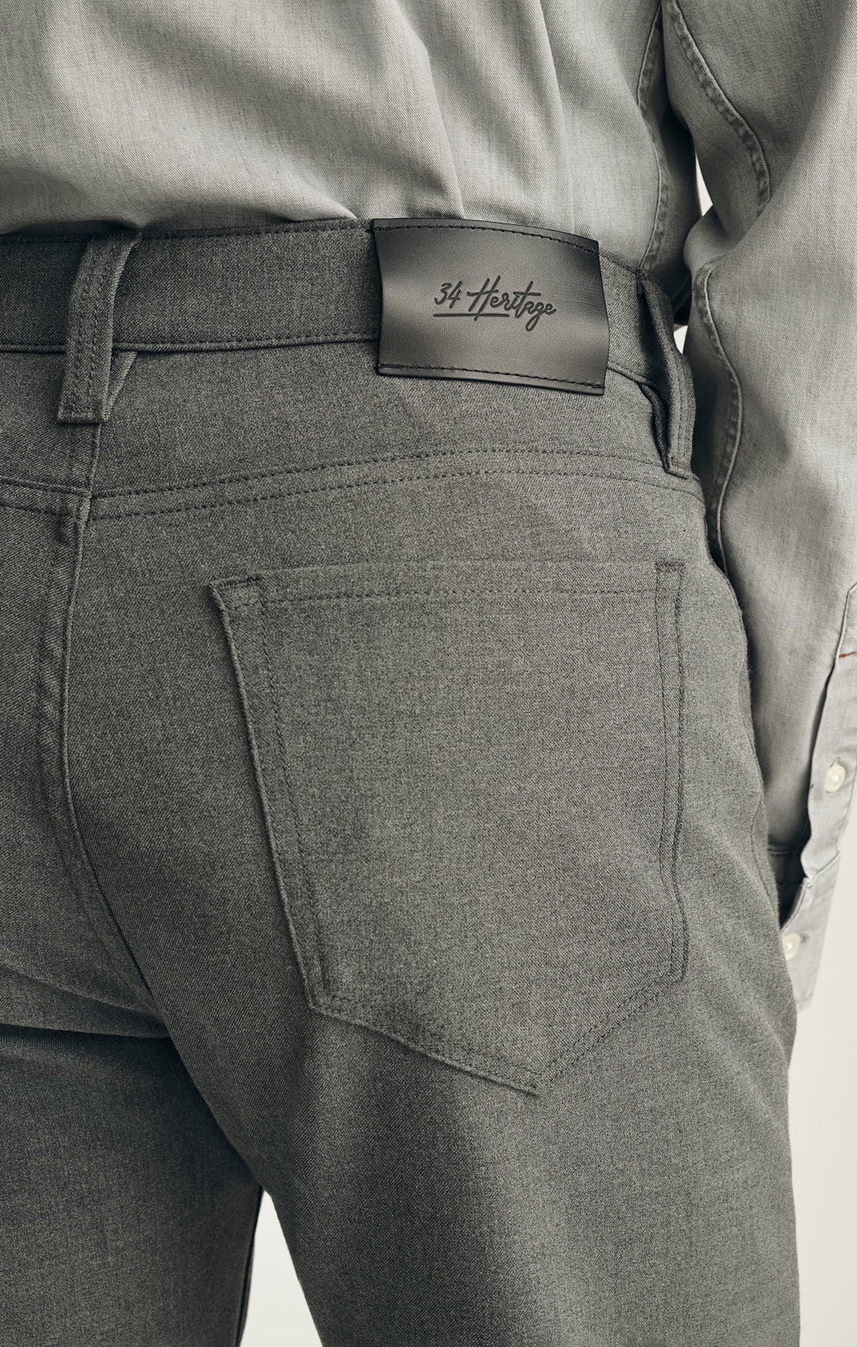 Courage Straight Leg Pants in Charcoal Supreme