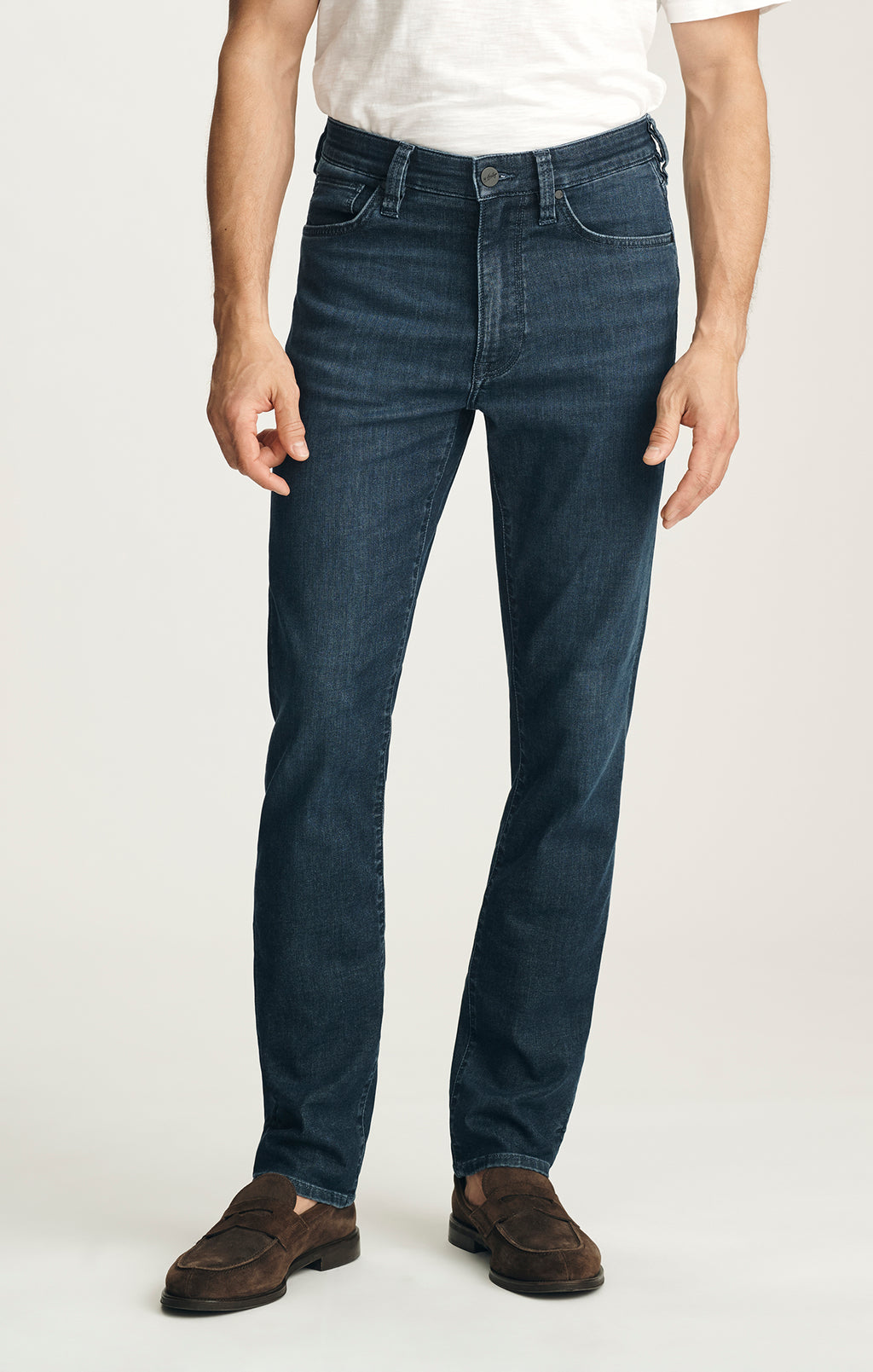 Courage Straight Leg Jeans in Dark Sporty