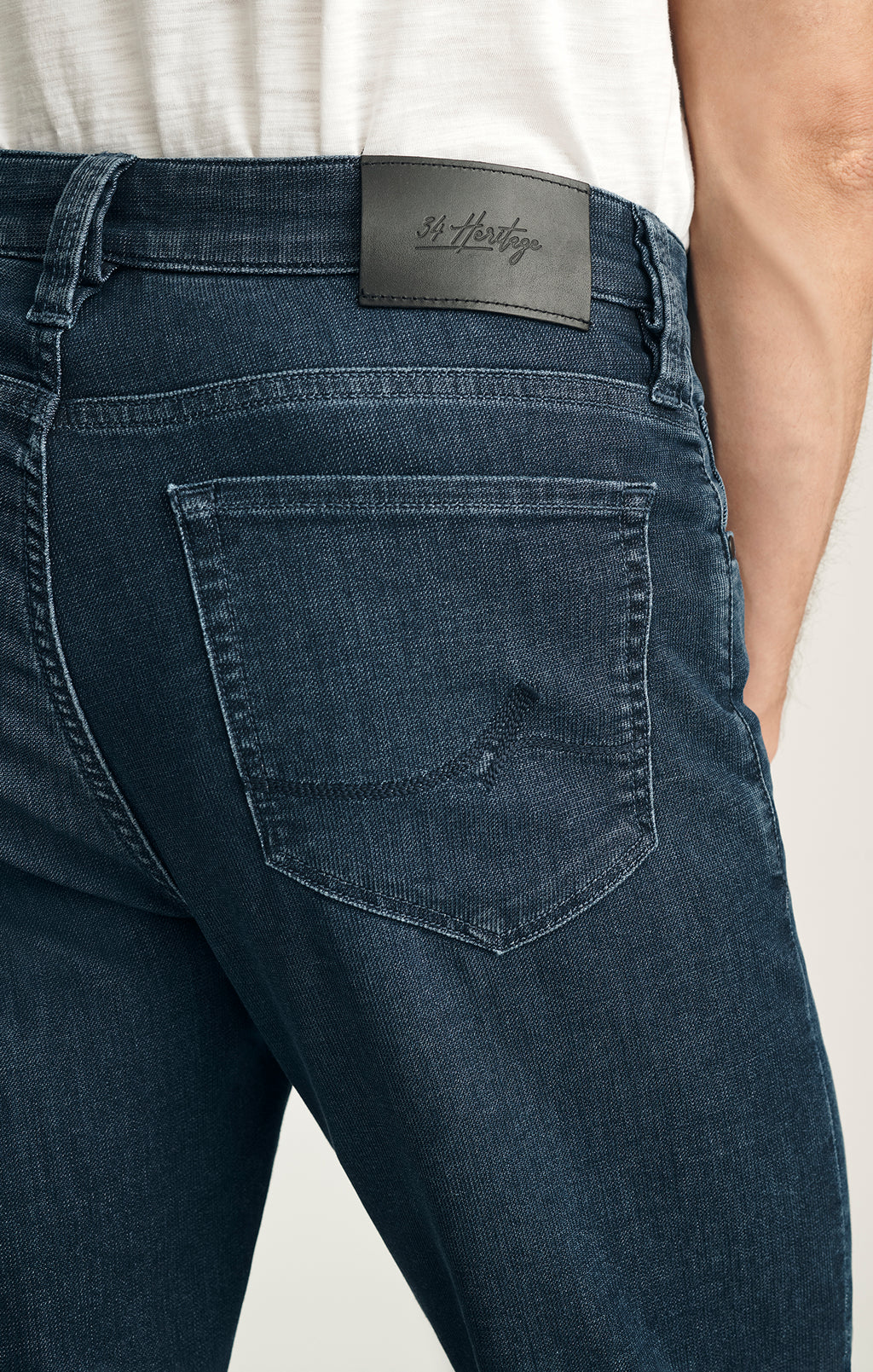 Courage Straight Leg Jeans in Dark Sporty