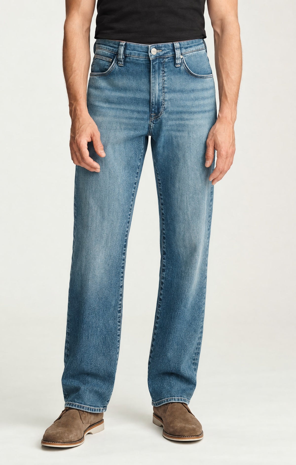 Charisma Relaxed Straight Jeans in Light Foggy Aerodenim