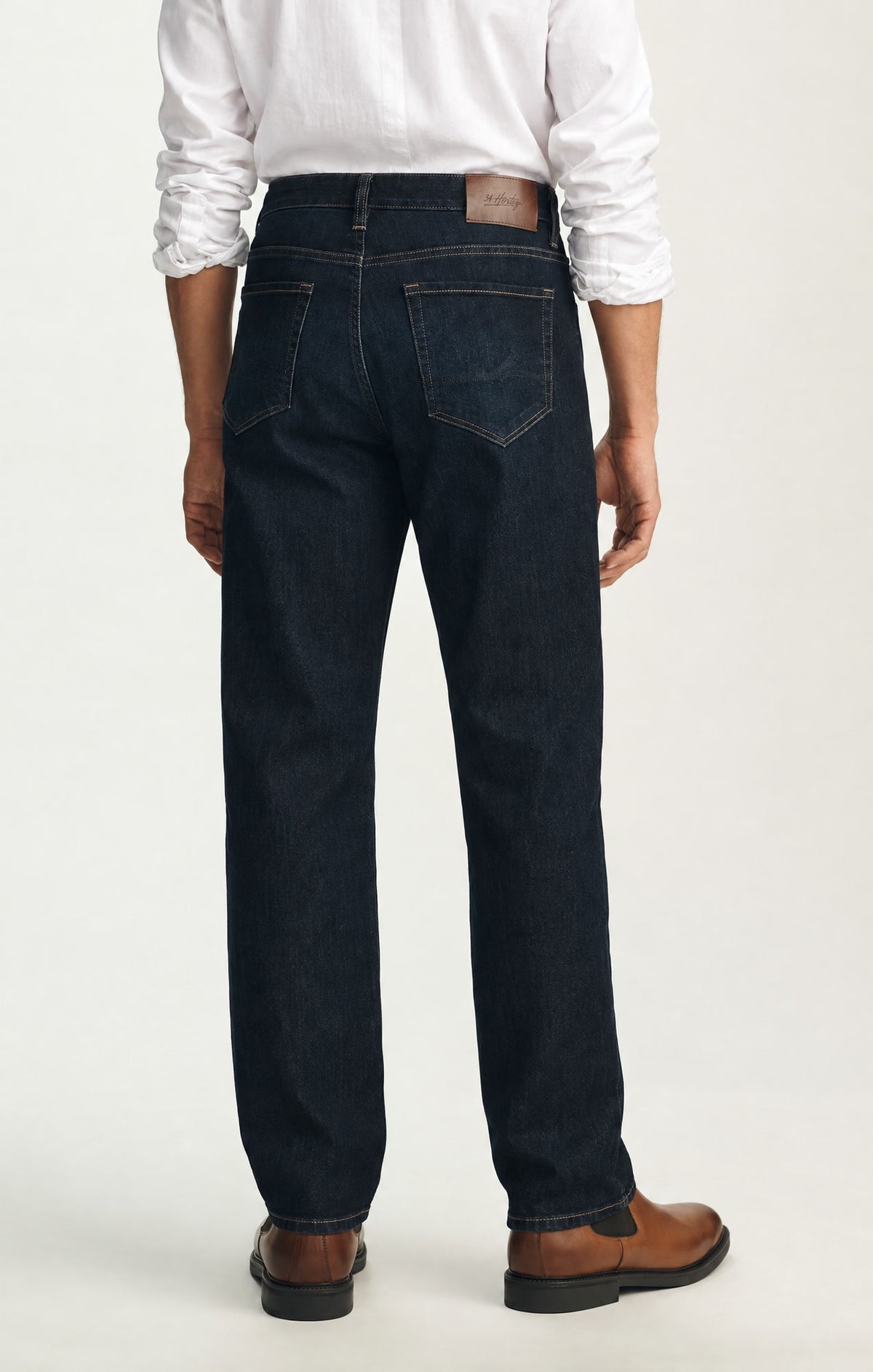 Charisma Relaxed Straight Jeans in Deep Vintage Aerodenim