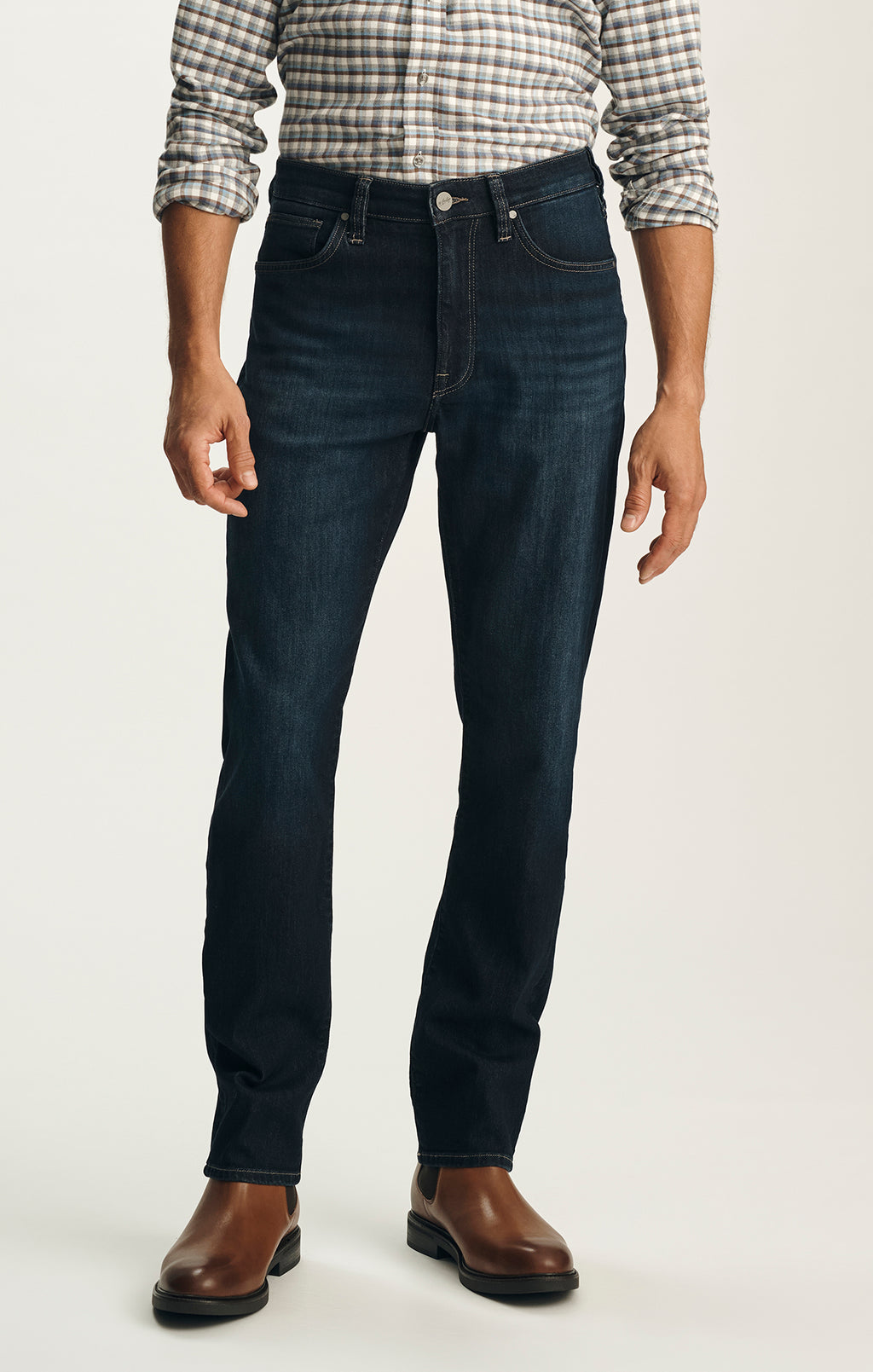 Courage Straight Leg Jeans in Deep Vintage Aerodenim