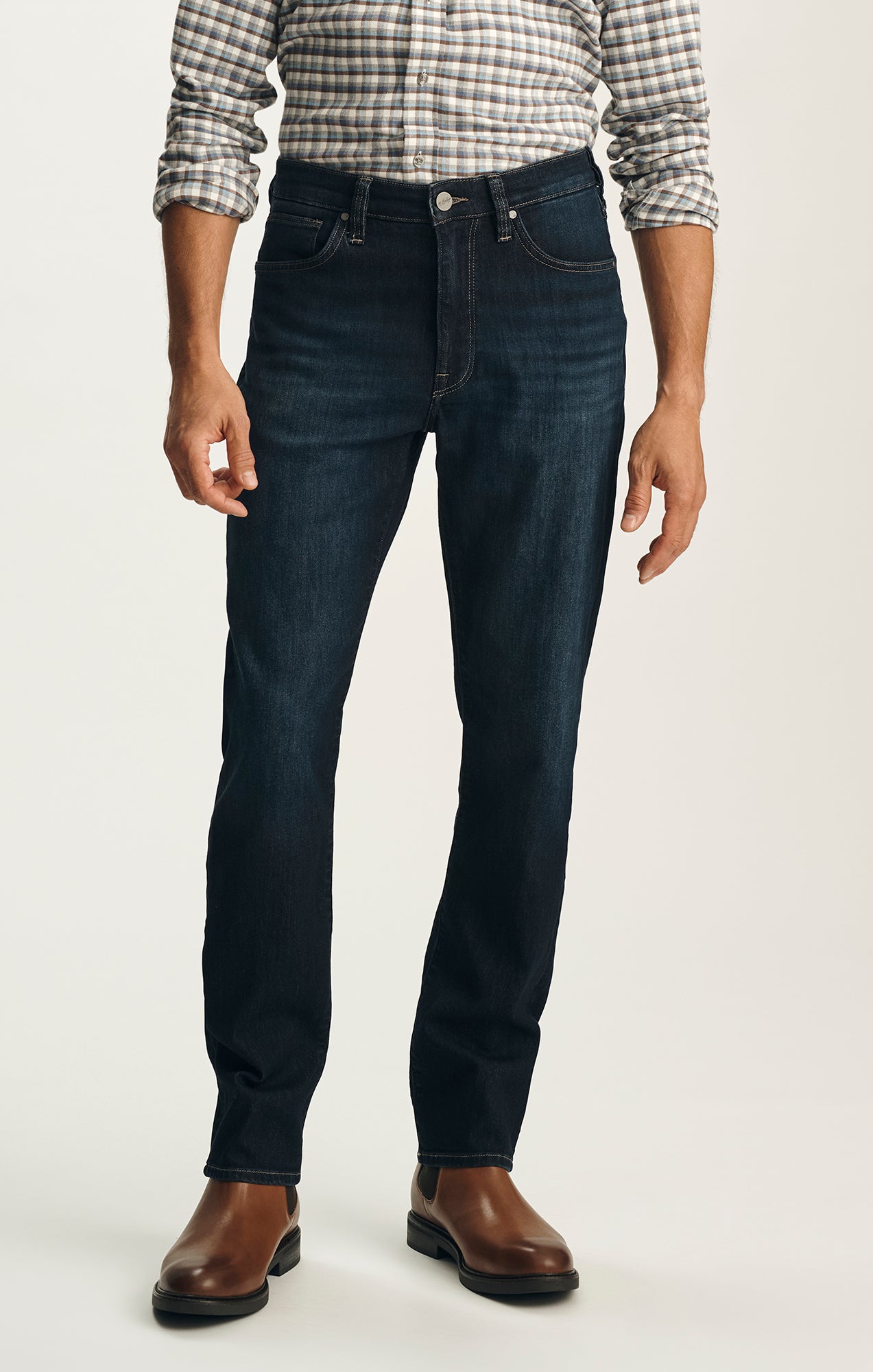 Courage Straight Leg Jeans in Deep Vintage Aerodenim