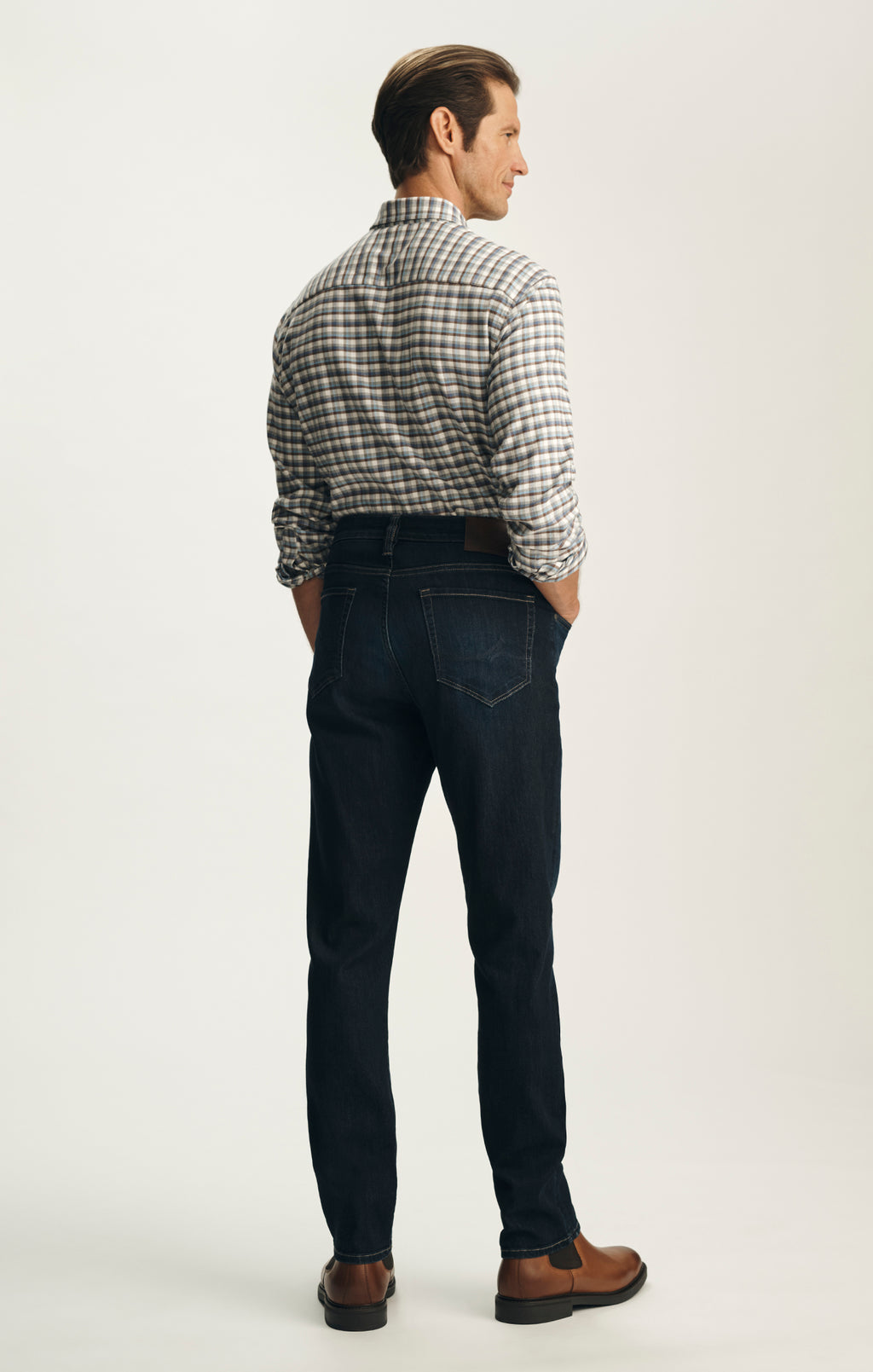 Courage Straight Leg Jeans in Deep Vintage Aerodenim