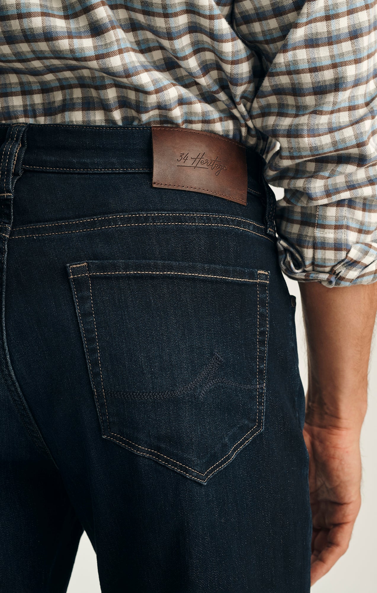Courage Straight Leg Jeans in Deep Vintage Aerodenim