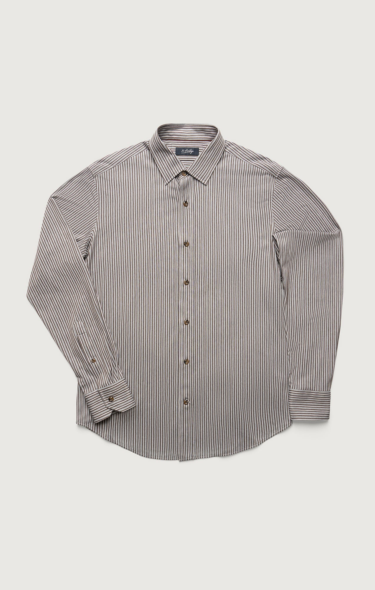 Striped Shirt in Brown