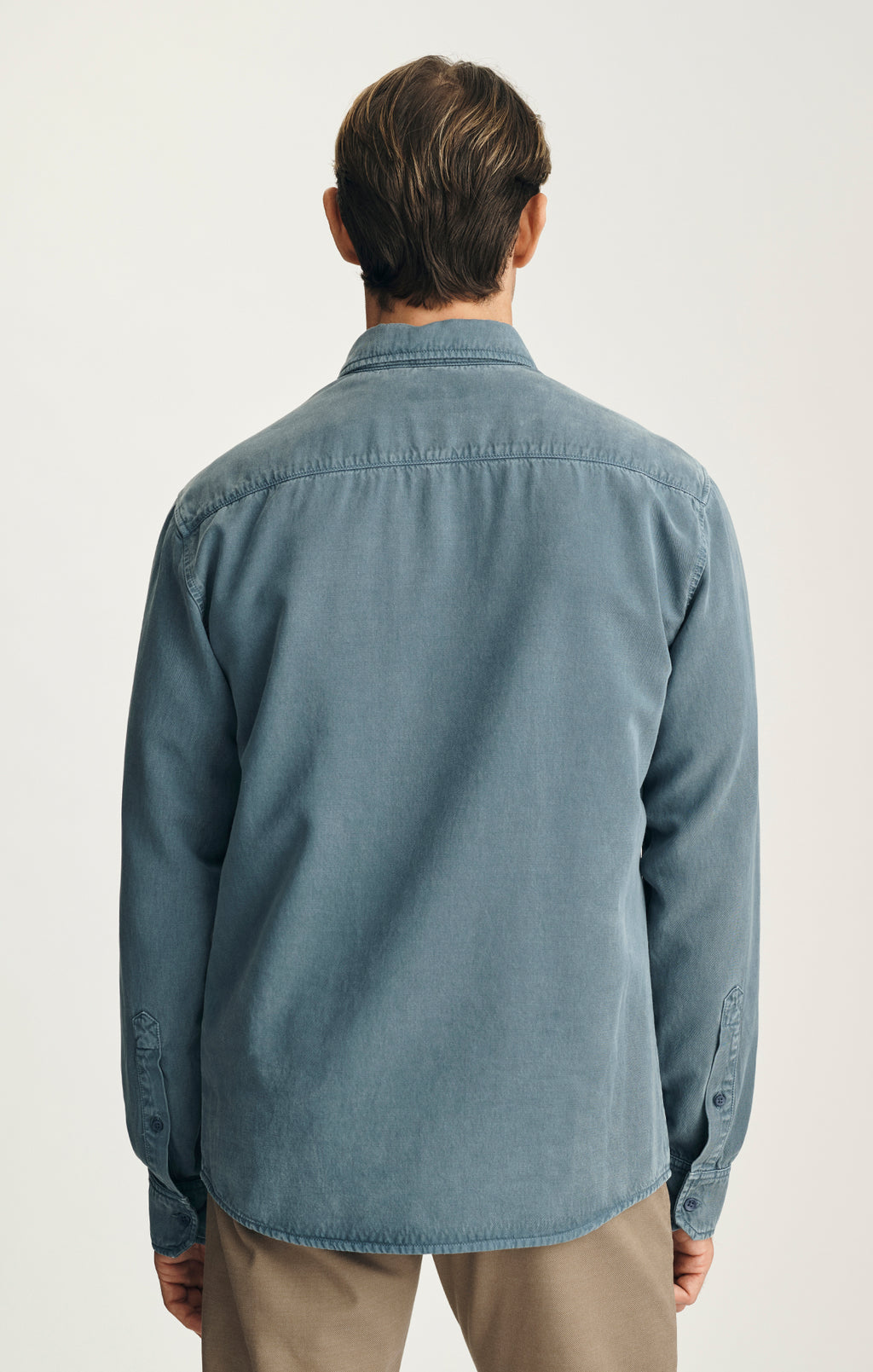 Tencel™ Blend Shirt in Blue Mirage