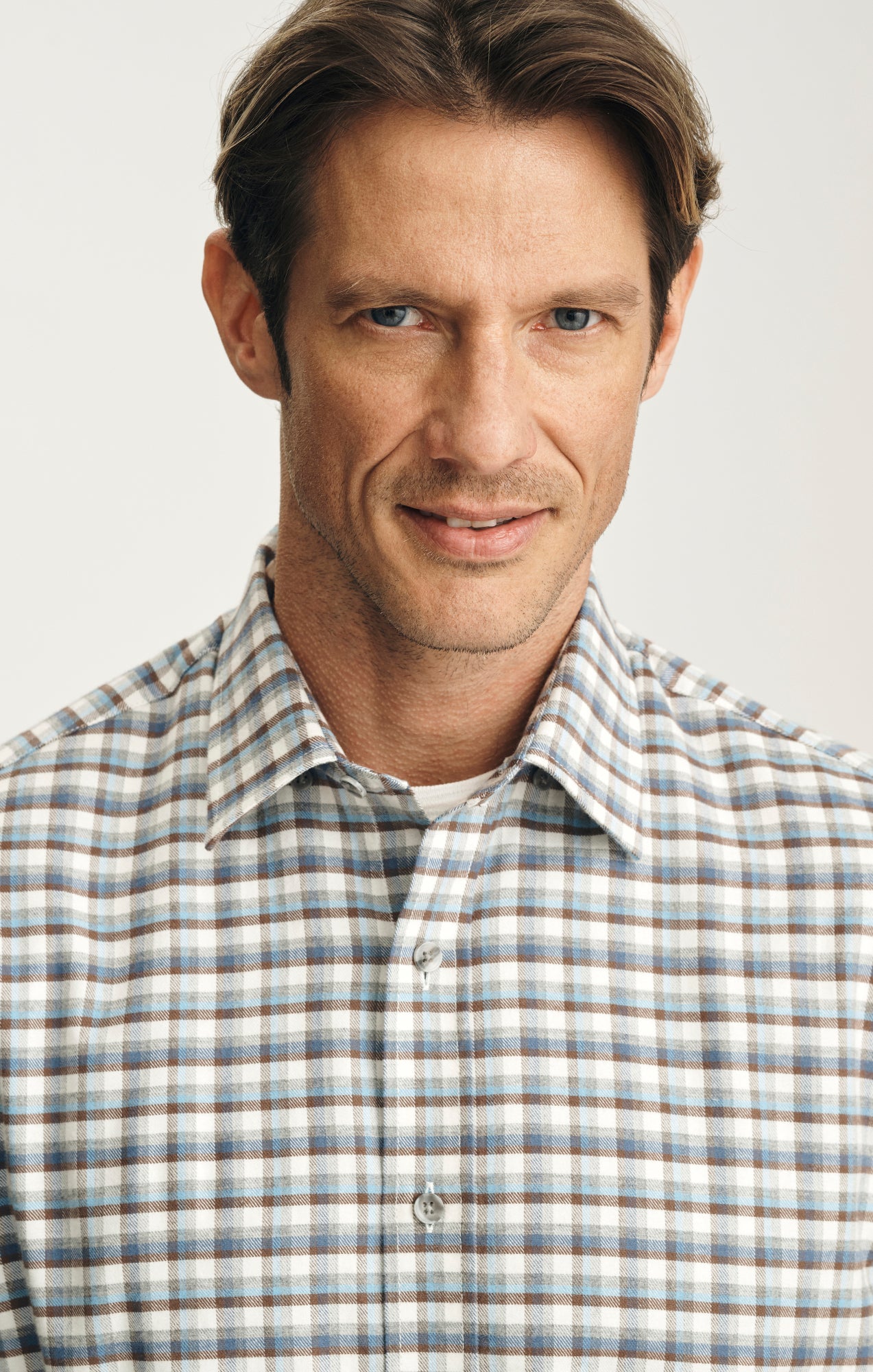 Check Shirt in Blue