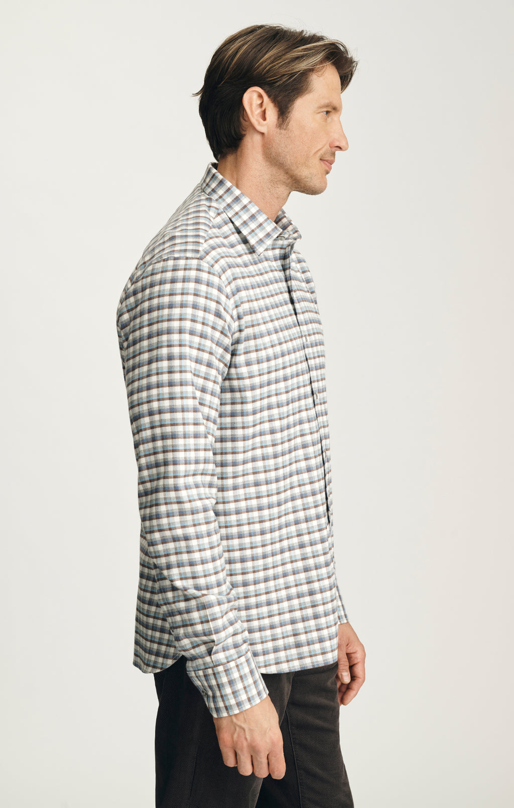 Check Shirt in Blue