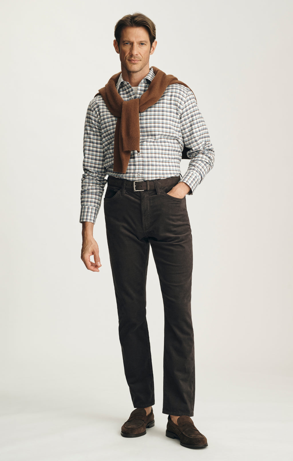 Check Shirt in Blue