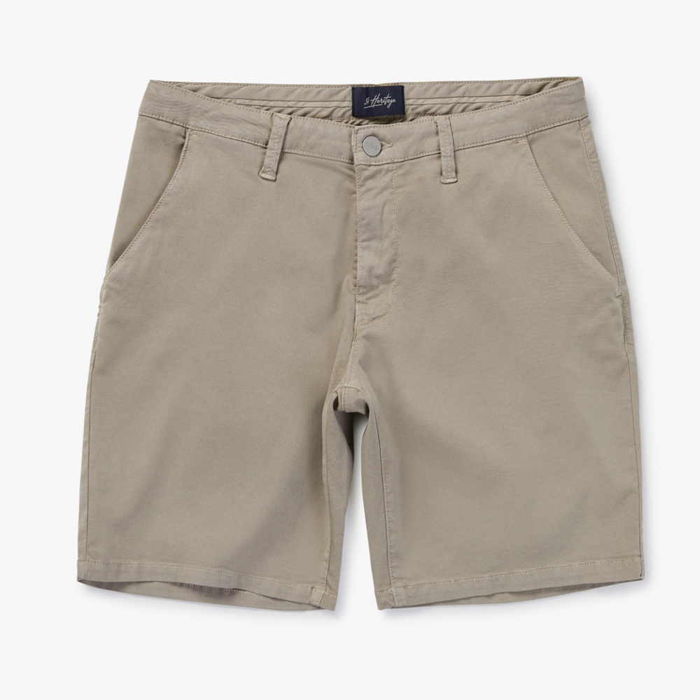 Arizona Shorts In Aluminum Soft – 34 Heritage Touch