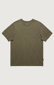 Slub Crew Neck T-Shirt in Kalamata