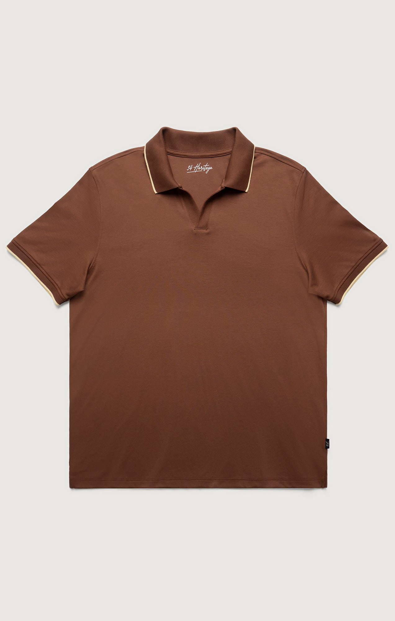 Riviera Polo Shirt in Cappuccino