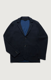 Double Face Blazer In Navy