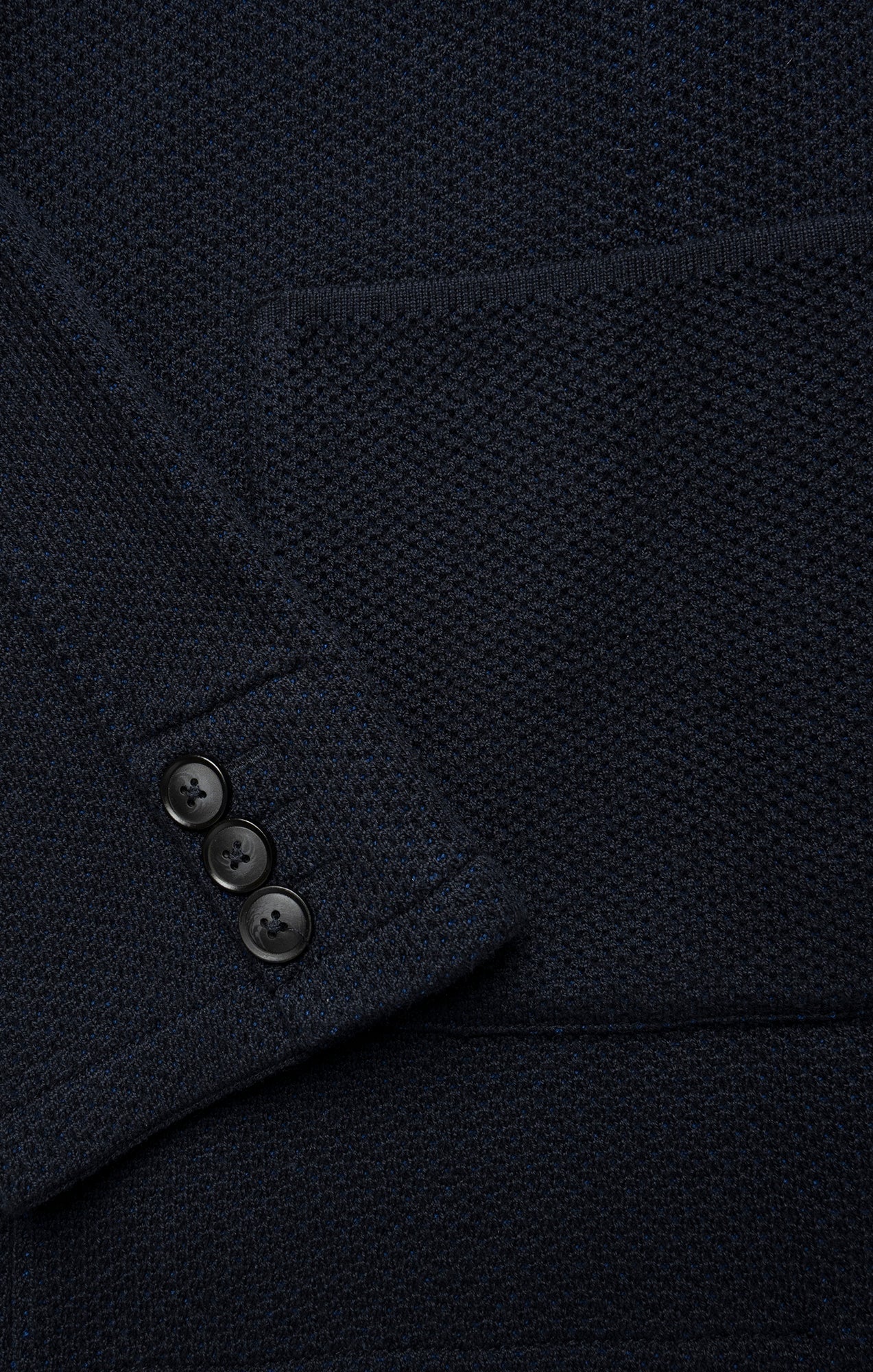 Double Face Blazer In Navy