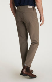 Courage Straight Commuter Pants in Taupe Luxe