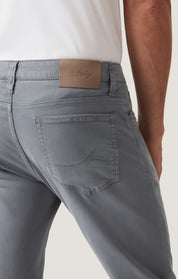 Cool Tapered Leg Pants in Alloy Twill