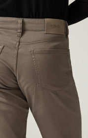 Charisma Relaxed Straight Pants in Taupe Coolmax