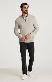 Courage Straight Leg Pants in Charcoal Diagonal