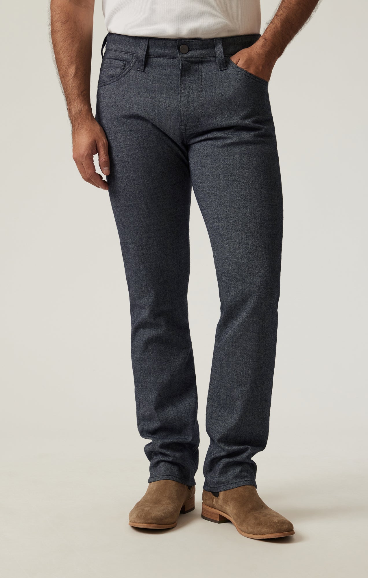 Courage Straight Leg Pants in Navy Elite