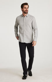 Courage Straight Leg Pants in Dark Grey Cloud Luxe