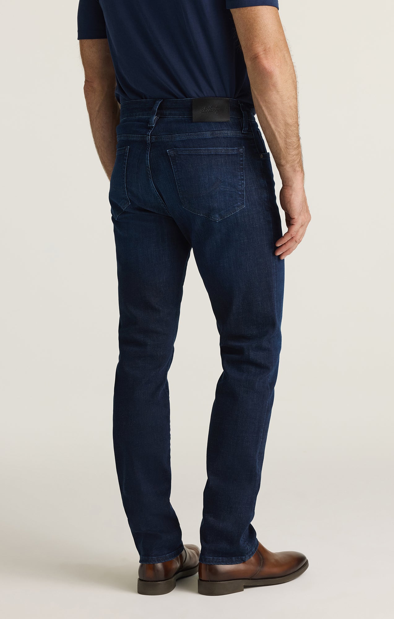 Courage Straight Leg Jeans in Ink Organic Ultra