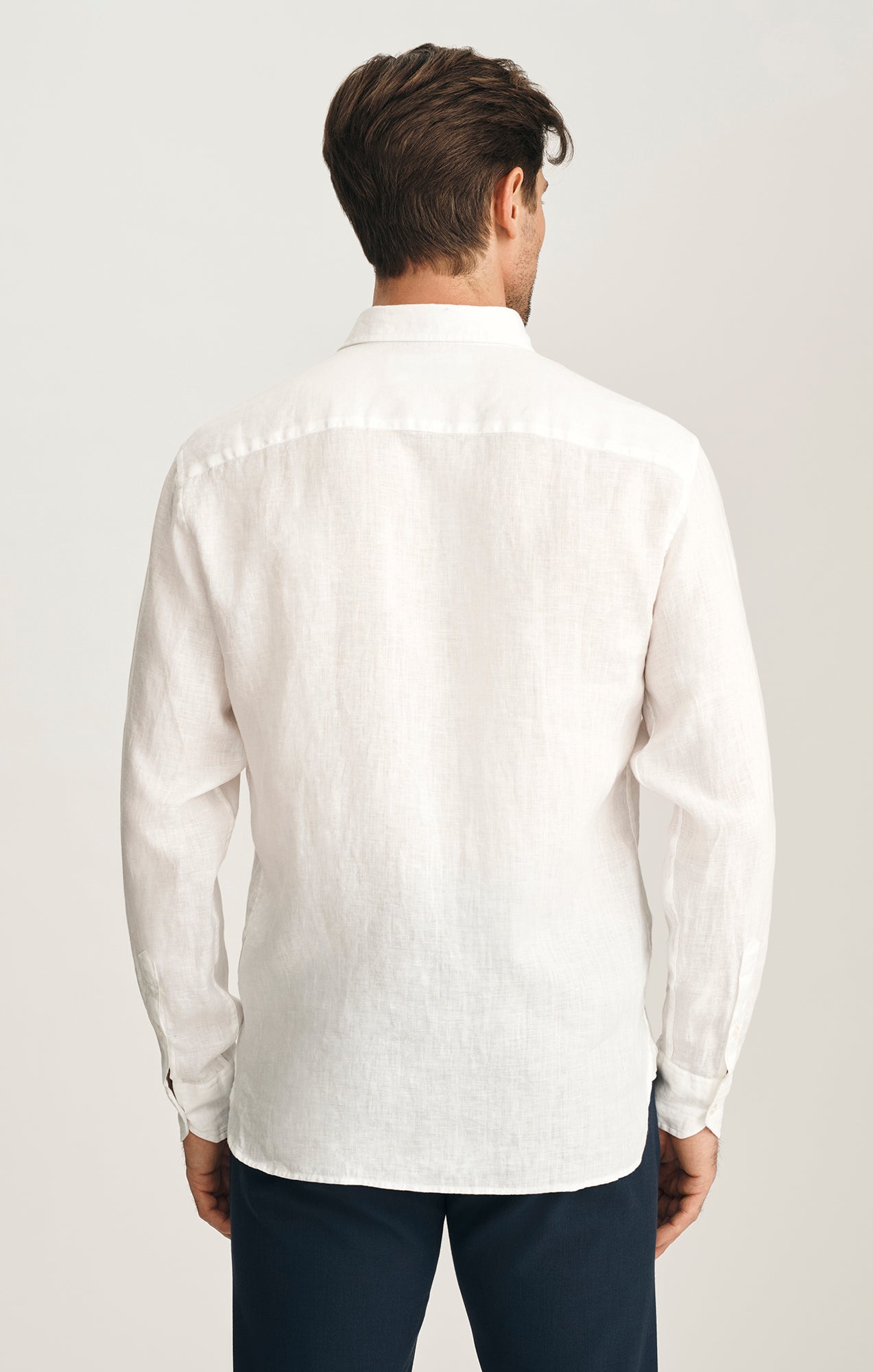 Linen Shirt In White