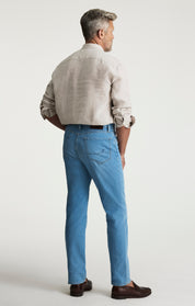Charisma Relaxed Straight Jeans In Light Brushed Soft