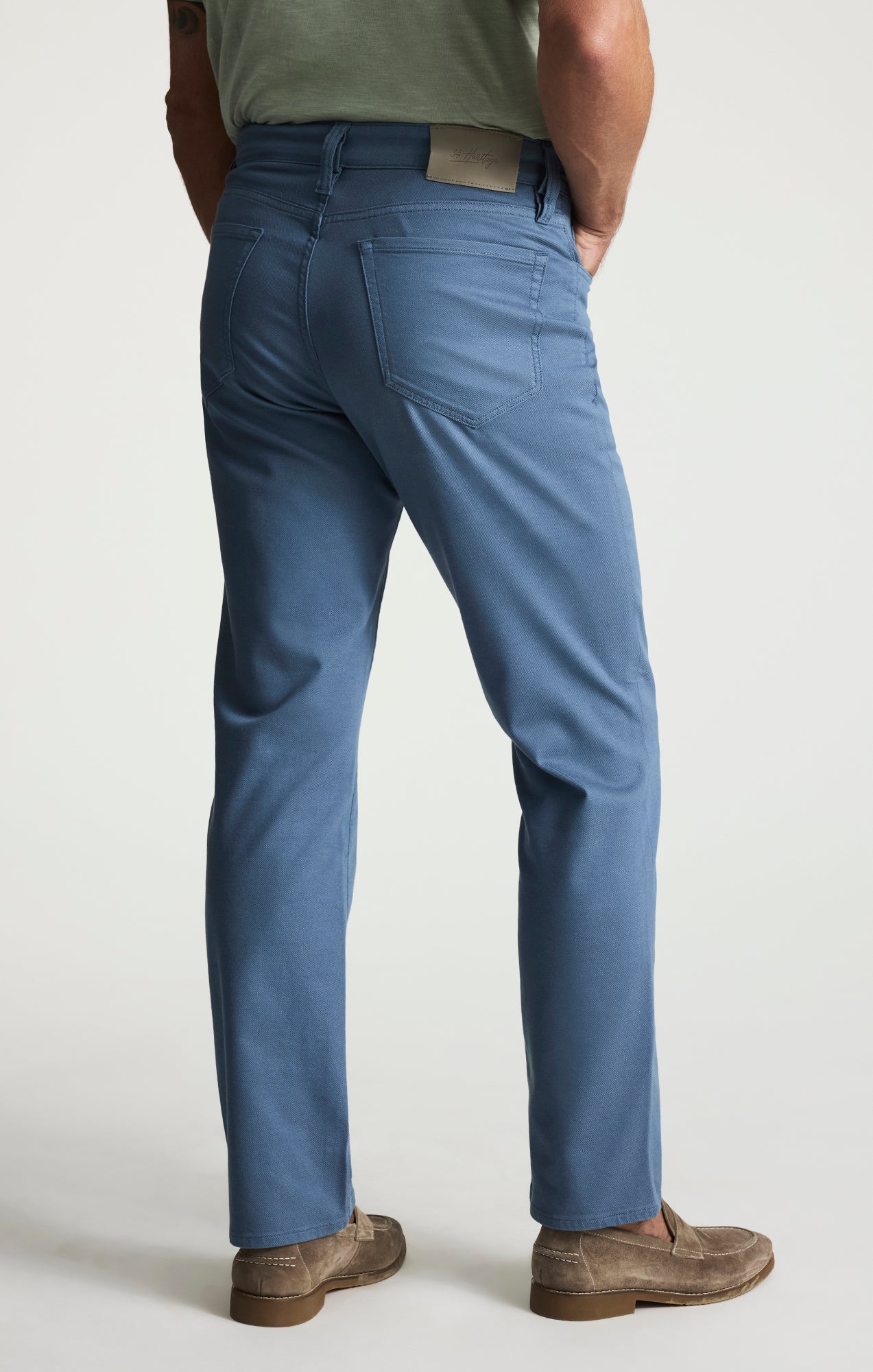Charisma Relaxed Straight Pants In Vintage Indigo Coolmax