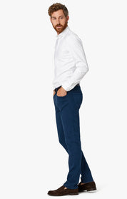 Charisma Relaxed Straight Pants in Petrol Comfort