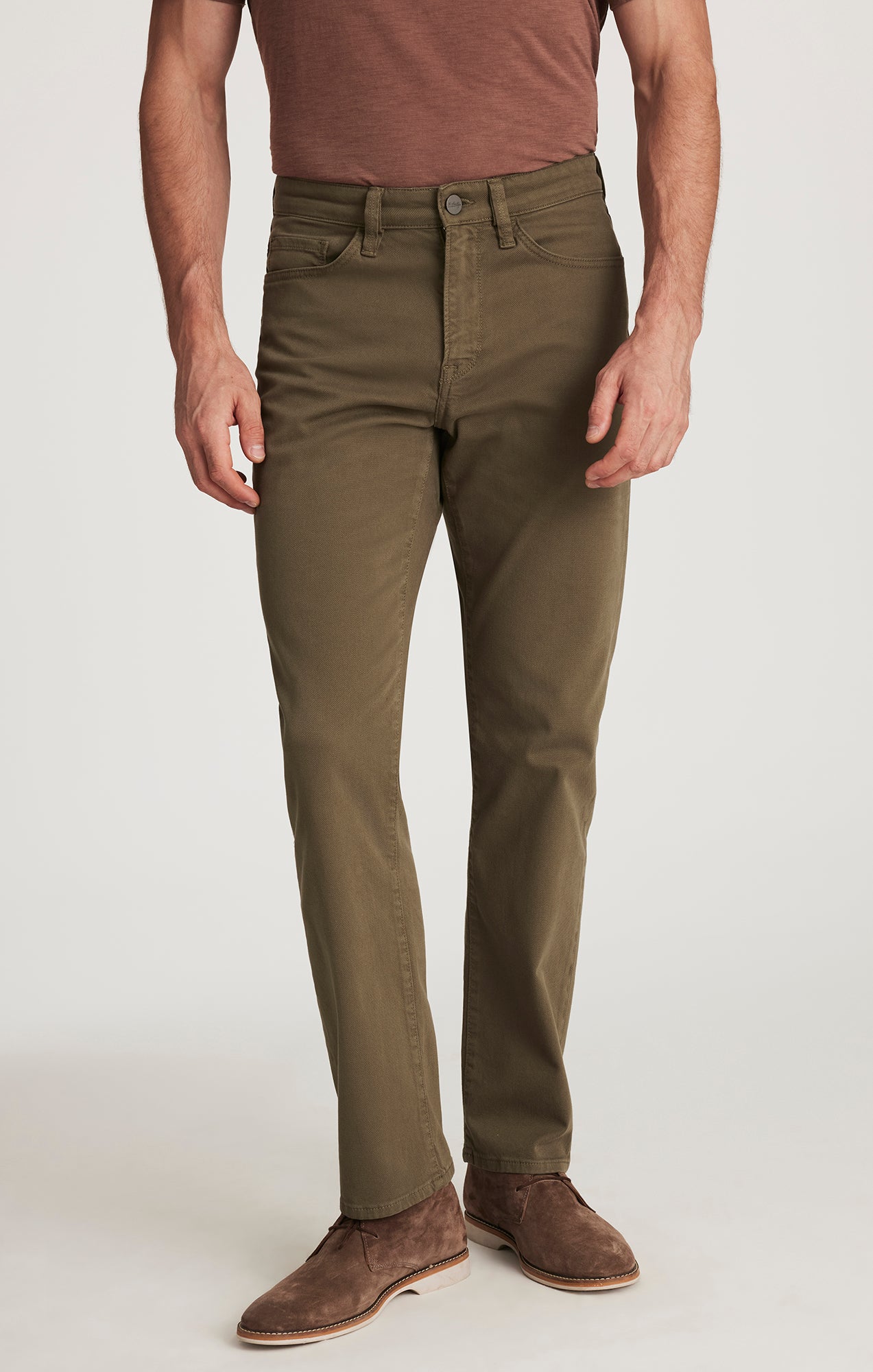 Charisma Relaxed Straight Pants in Kalamata Honeycomb