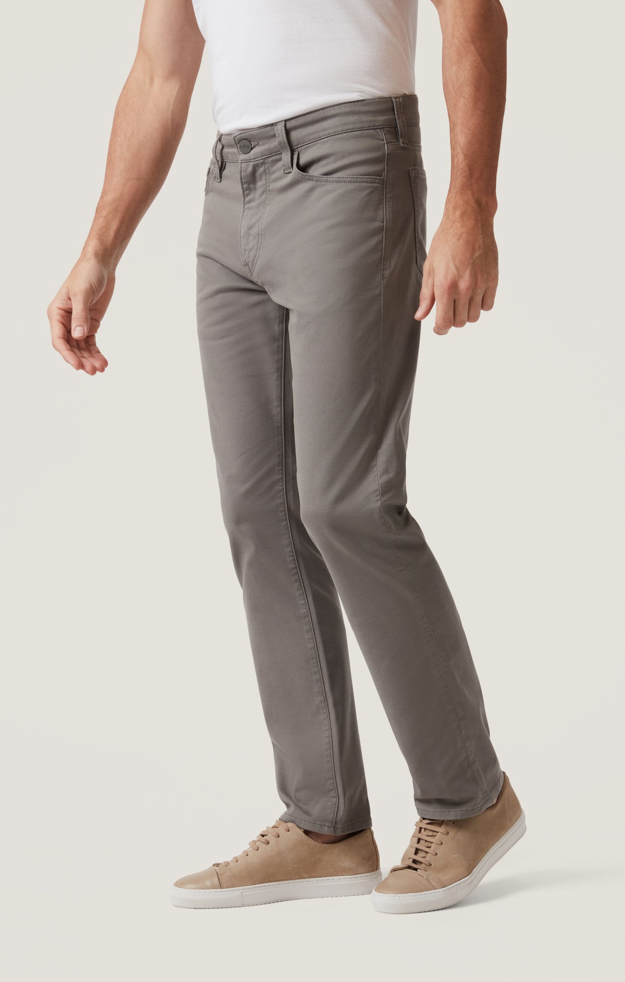 34 Heritage Men's Courage Straight Leg Pants in Steel CoolMax