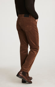 Charisma Relaxed Straight Pants in Bourbon Cord