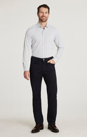 Charisma Relaxed Straight Pants in Navy Twill
