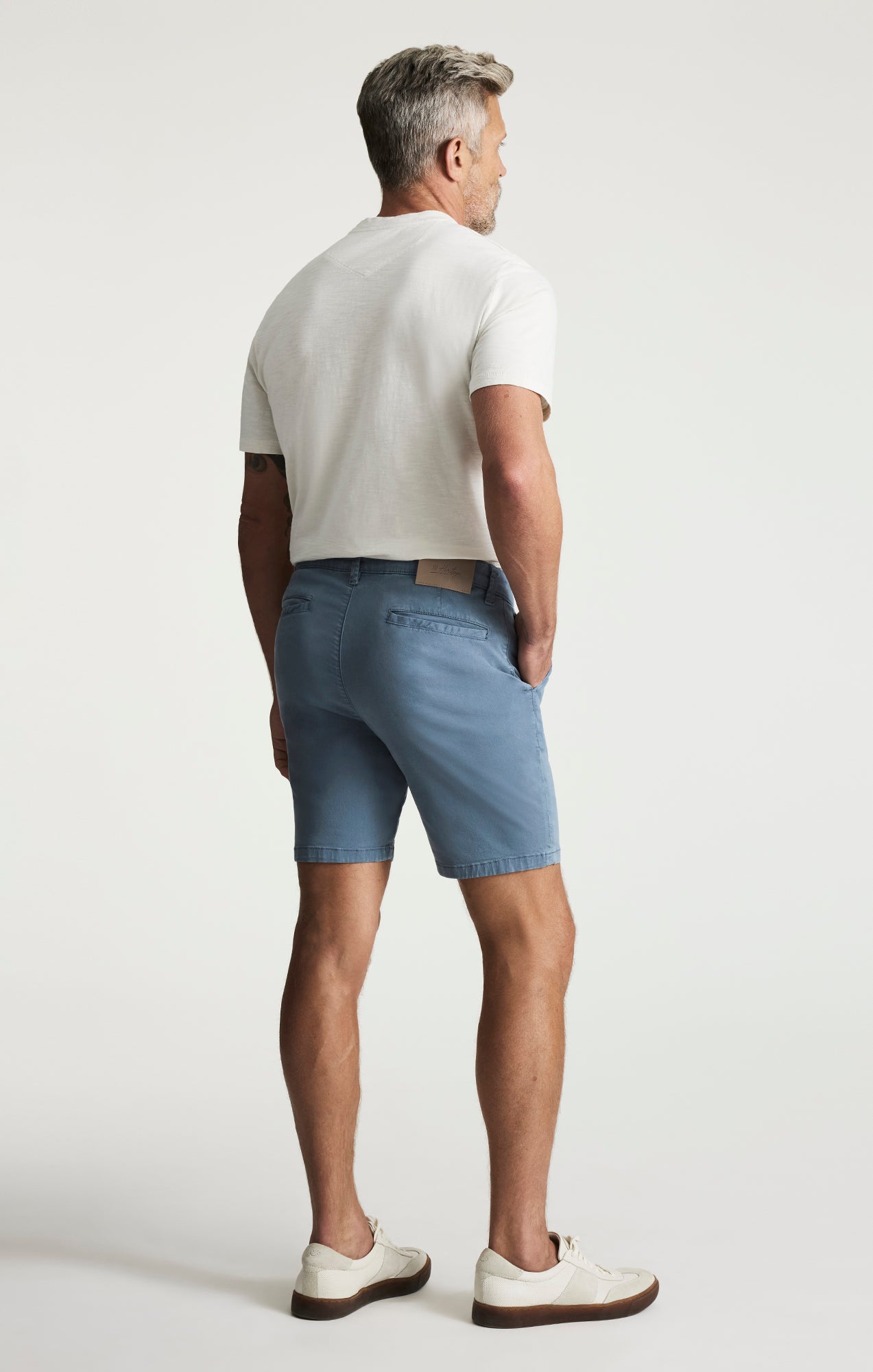 Arizona Slim Shorts In Flint Stone Twill