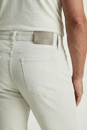 Charisma Relaxed Straight Pants In Bone Cloud Luxe