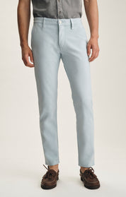 Verona Straight Leg Chino Pants In Mist High Flyer