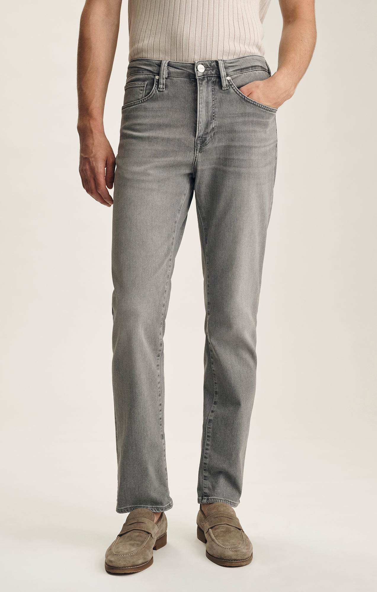 34 Heritage Men's Charisma Relaxed Straight Jeans In Light Smoke Urban