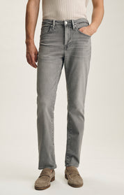 Charisma Relaxed Straight Jeans In Light Smoke Brushed Urban