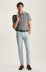 Verona Straight Leg Chino Pants In Mist High Flyer