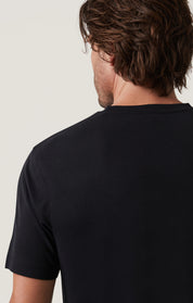 Pique T-Shirt in Black