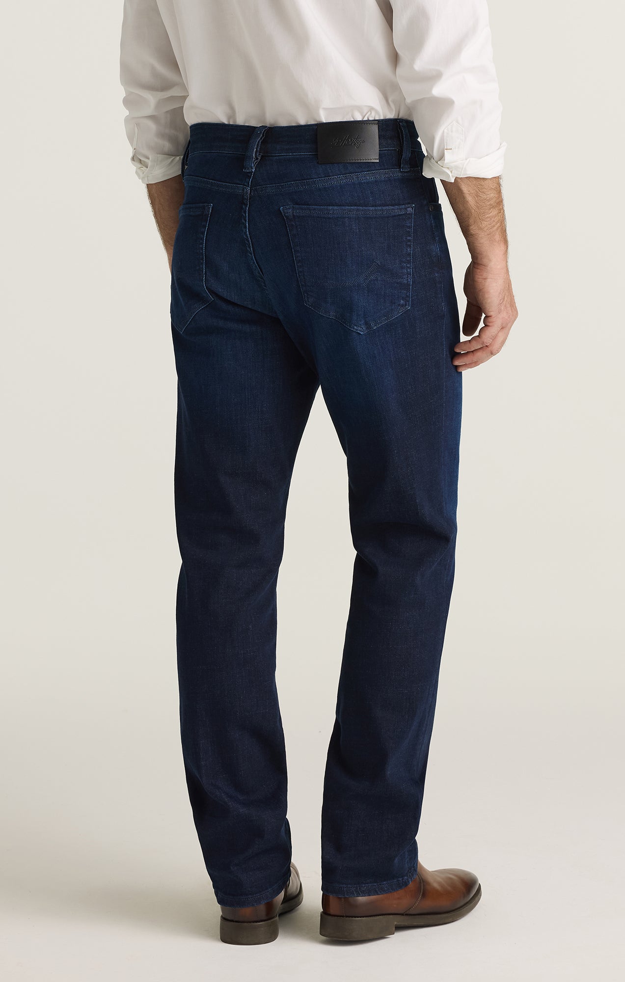 Charisma Relaxed Straight Jeans in Ink Organic Ultra