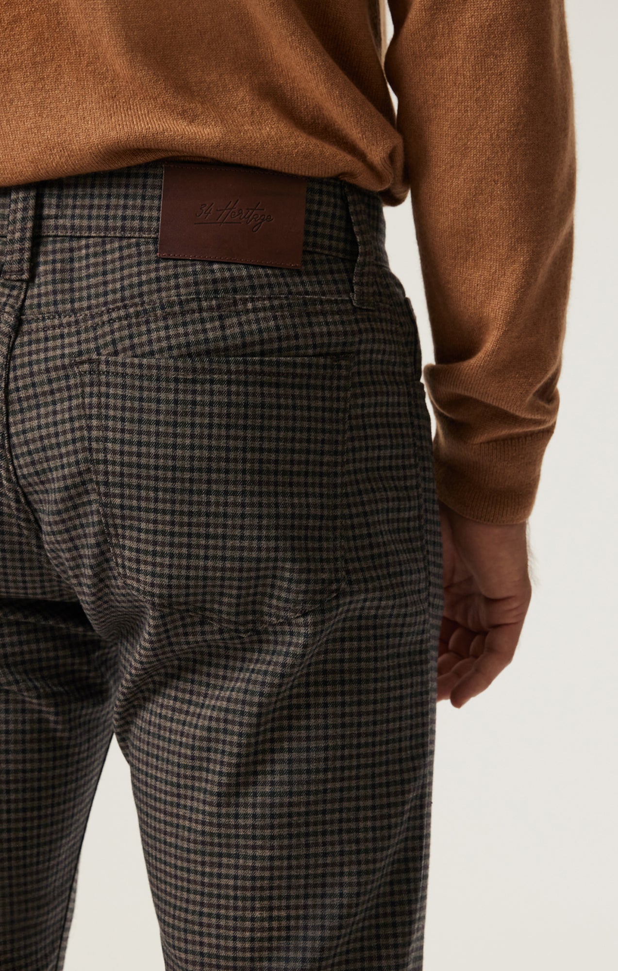 Courage Straight Leg Pants in Multi Elite Check